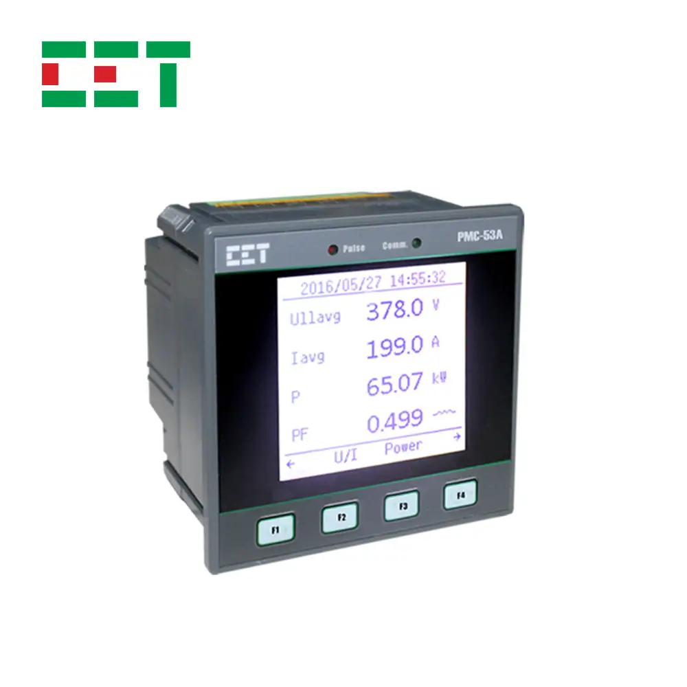 CET PMC-53A compteur de puissance multifonction RS485 Modbus RTU 2 ~ 31st THD harmonique triphasé AC Smart Panel Meter