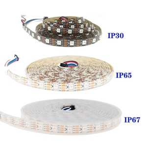 12V WS2815 (WS2812B WS2813ปรับปรุง) RGB เต็มรูปแบบนำแสงแถบพิกเซลเป็นรายบุคคลแอดเดรสคู่สัญญาณ30/60/144 Leds/M - Product Image 6