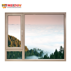 Weidun VF85ระบบหน้าต่างบานเลื่อนแบบมินิมอลลิสต์กันน้ำเสียงความร้อนกรอบอลูมิเนียมฉนวนป้องกันรังสียูวีสำหรับระเบียงบ้าน - Product Image 2