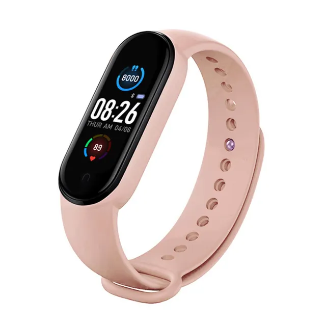 Nuovo m5 intelligente della vigilanza donne degli uomini di pressione sanguigna monitor di frequenza cardiaca fitness tracker smartwatch fascia della vigilanza di sport per ios8 android5