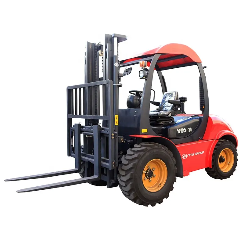 Logistic machinery CPCD30 3ton rated capacity Diesel Forklift with cheap price in stock for sale