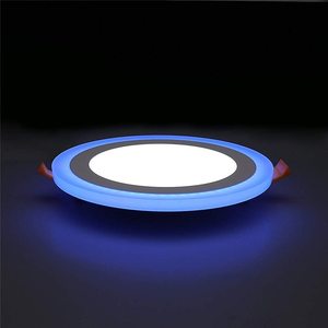RGBカラーチェンジ調光可能フラットディスコスマートダブルカラーLEDパネルライト - Product Image 6