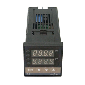 Free Shipping RKC REX-C100 Digital <strong>PID</strong> <strong>Temperature</strong> <strong>Controller</strong> Relay <strong>Output</strong> 48*48 k Type with Range 0-400 Degrees Celsius 50Hz - Product Image 3