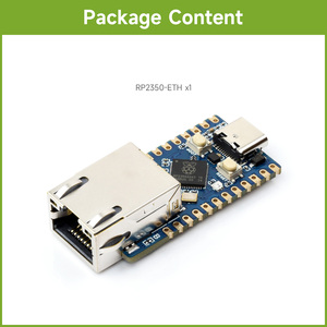 Waveshare RP2350-ETH Mini Development Board, Rp2350 Ethernet Port Module, Raspberry Pi Microcontroller Development Board