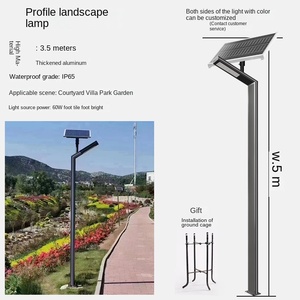 <span class=keywords><strong>6000w</strong></span> 2000w חיצונית מנורת גינה כוח גבוהה סופר בהיר חדש כפרי תאורה כביש