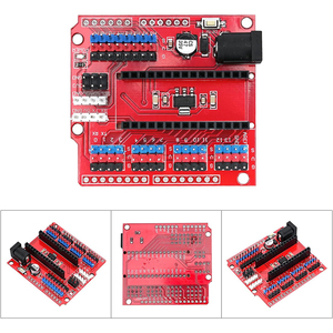 Für Nano-E/A-Abschirmung für Arduino UNO R3 Nano 3.0 Sensor-Erweiterungs karte Kompatibel mit Due milanove 2009