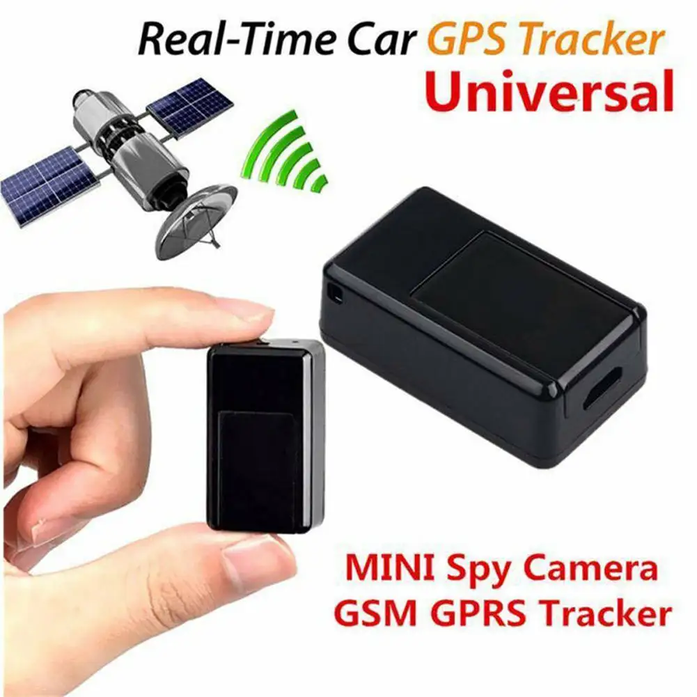 GF08 Mini GPS Tracker GSM / GPRS Listening PS Real-time Car Tracker Locator Camera