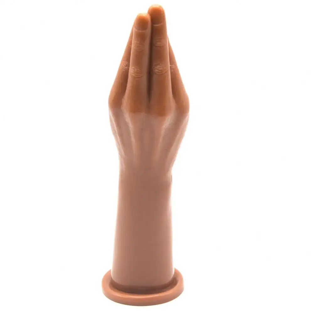 FAAK Sex Leidenschaft sauger Faust Penis künstliche hand geformter Dildo Sex-Spielzeug, lebensecht Finger Dildo Analistik für männlich weiblich
