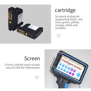 Cartuccia ad asciugatura rapida calda codificatore portatile fornitore di stampanti a getto d'inchiostro a caratteri grandi portatili - Product Image 6