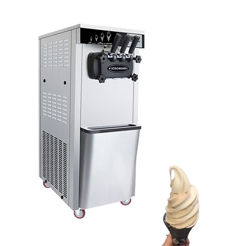 Máquinas de helados de alta calidad, precios, uso comercial en el hogar, máquina de helados, fabricación de helados suaves