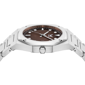经典设计直径40毫米八角形表壳蓝色渐变表盘发光日石英Reloj Para Hombre Moderno Oem定制超薄手表 - Product Image 3