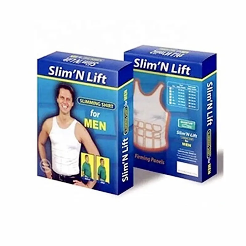 Slim n lift hommes minceur chemise perte de poids gilet body shaper corset pour hommes tel que vu à la télévision