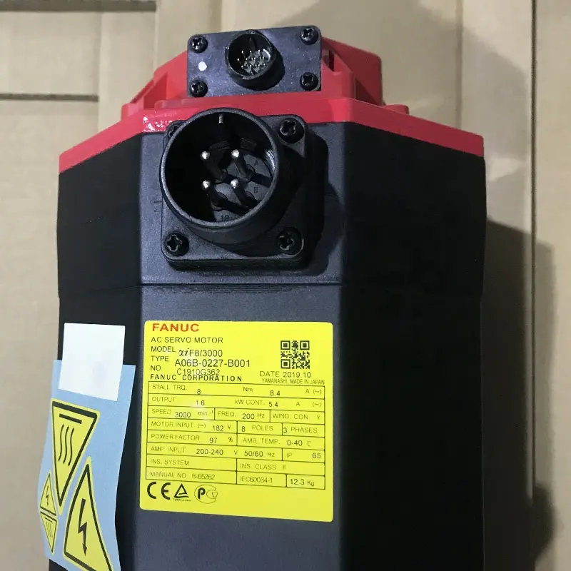 Japan Originele Fanuc Ac Servo Drive En Motor A06B-0227-B001 Fanuc Ac Servomotor