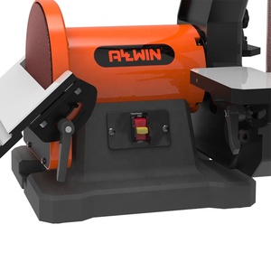 带纸木工组合圆盘砂带机550W 1*42英寸电铝DIY铸铁8英寸台式槽机Allwin - Product Image 4