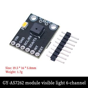 センサーモジュールAS7341 AS7343可視赤外線カラー分光計送信GY-AS7262 AS7263 - Product Image 2