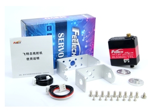 Лучший Серводвигатель для Arduino, робот-игрушки, 7,4 В, 20 кг, сервопривод с двойным валом, недорогой программируемый сервопривод для игрушечных прототипов, робот-захват