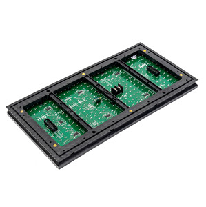 สีเดียวสีแดงนำหน้าจอโมดูล P10 Dip จอแสดงผล Led แผงโมดูล Led ดิจิตอลหน้าจอโฆษณาเลื่อน - Product Image 2