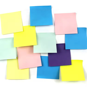 Bloc de notas con corte de logotipo personalizado de 3x3 pulgadas Post Memo Cube Pads Book Sticky Notes - Product Image 5