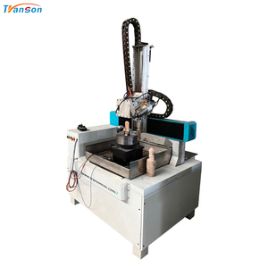 Precio de la máquina enrutadora Cnc de 5 ejes para carpintería 6060 máquina enrutadora de madera Cnc para la fabricación de muebles con rotativo - Product Image 2
