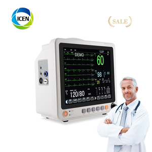 Insan veya hayvan için IN-12B taşınabilir çok parametre monitör çok fonksiyonlu hasta monitörü - Product Image 3