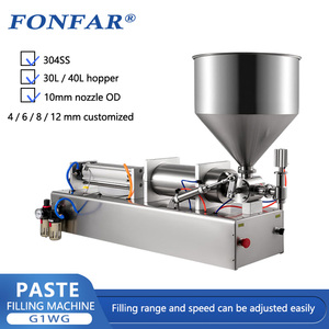 Elektrikli yarı otomatik yağ dolum makineleri/domates püresi dolum makinesi/suyu dolum makinesi - Product Image 2