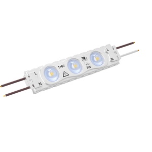 AC 110V/220V UL Listed <strong>LED</strong> Modules High Bright Light 3W <strong>3</strong> <strong>Leds</strong> 2835 Injection <strong>LED</strong> Module for Advertising Sign Box - Product Image 2
