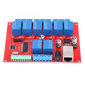 Placa de relé Ethernet, conmutador de red de 8 canales, controlador de módulo TCP UDP - Product Image 5