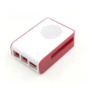 <strong>Raspberry</strong> <strong>Pi</strong> 4 <strong>case</strong> 4 Generation B Shell <strong>Raspberry</strong> <strong>Pi</strong> 4B Red and White Shell ABS Fan Cooling Shell Box - Product Image 2