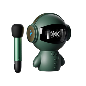High Quality M100 Dingdang Smart Robot Karaoke Bluetooth Speaker with Wireless Microphone Support AUX <strong>Input</strong> <strong>Device</strong> TF Card - Product Image 1
