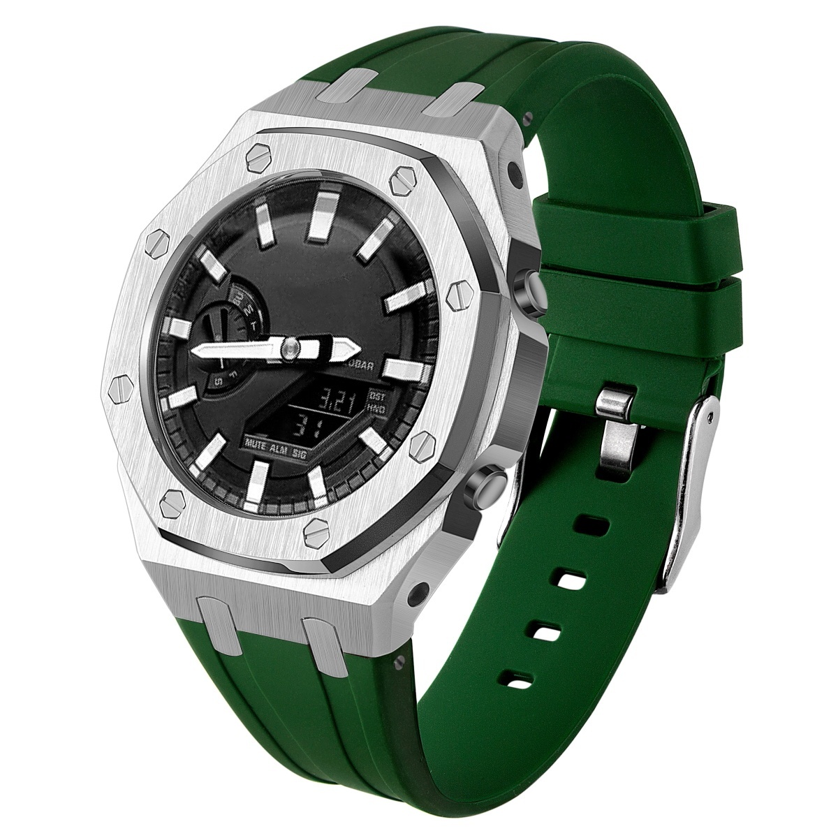sliver+green