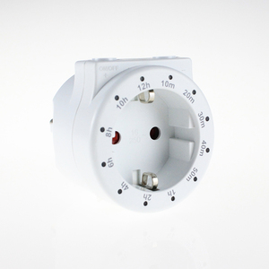 Timer meccanico programmabile da 12 ore Timer per presa elettrica con interruttore della luce - Product Image 1
