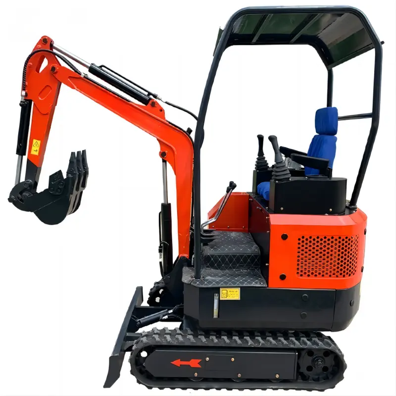 Trung Quốc thực hiện Đào Máy Bagger Crawler phía trước loader thủy lực Crawler đào 1.6t Mini Máy xúc để bán