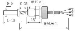WZPM-201 Temperatur sensor des End-Face-Wärme widerstands PT100 - Product Image 4