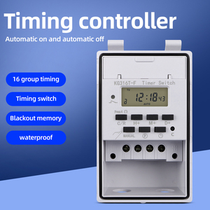 Wasserdichter KG316T-F-Timer-Schalter LCD-Display Programmier barer Zeit regler Beleuchtung Timing-Steuerung mit Blackout-Speicher - Product Image 4