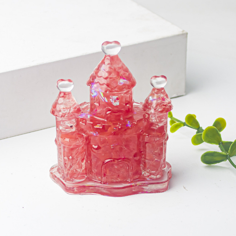 Cristal pastèque coloré