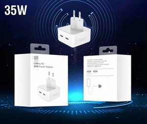 35w Gan Pd çift usb-c Qc3.0 Gan hızlı şarj Usb tip c duvar adaptörü şarj cariphone için Iphone X 12 14 için Apple - Product Image 4