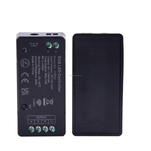Remote Touch Screen 4 Zone Strip Light <strong>Controller</strong> <strong>DC</strong> 12V-24V RGB/RGBW 6A RF Connection Mode Dimmer with 4 Channels <strong>Output</strong> - Product Image 1