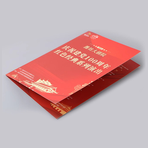 定制折叠说明产品手册、印刷厂软皮书、目录、小册子、传单印刷 - Product Image 2