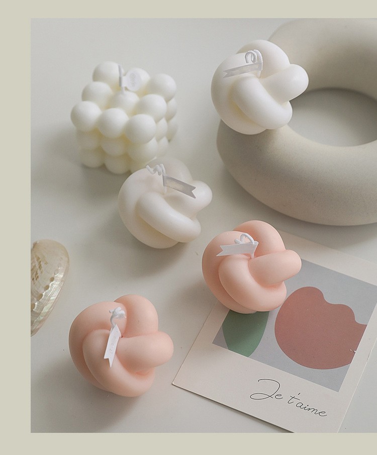 Rose Flower Aromatherapy Scented Soy Wax Candle Romantic Cute 4