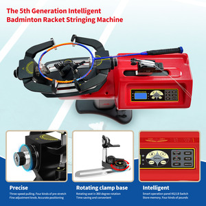 複数の補助機能を備えたプロの工場Siboasi自動バドミントンラケットストリングマシン - Product Image 3