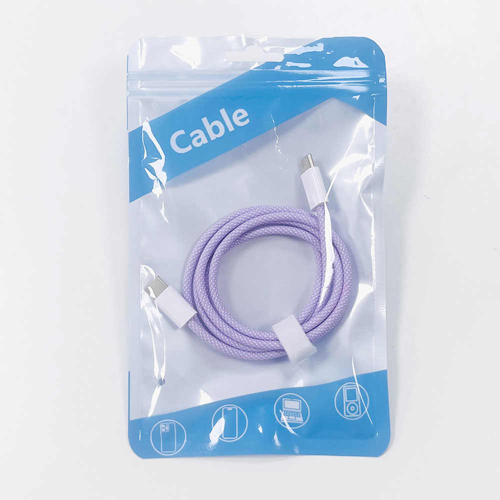 Morado con bolsa OPP