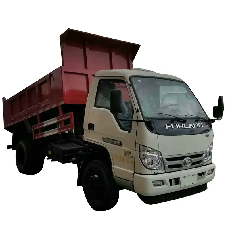 En iyi damperli kamyon 3 ton 5 ton damperli kamyon kentsel inşaat çöp kanalizasyon taşımacılığı satış için