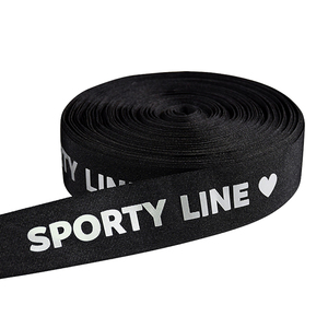 Gacent Factory <strong>Custom</strong> High Visible Reflective <strong>Elastic</strong> Nylon Webbing for Pet Leash Safety Belt Webbing - Product Image 1
