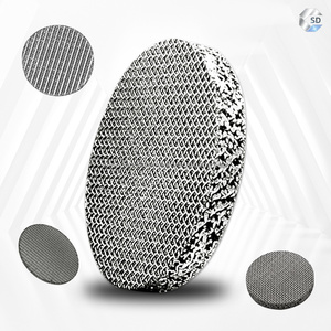 304 multistrato 316 in acciaio inox rete metallica sinterizzazione filtro maglia circolare piastra filtrante per filtro Gas - Product Image 2