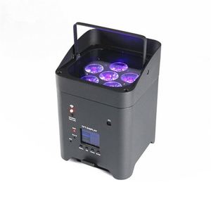 CE Certified 6X18W <strong>6In1</strong> RGBAW UV LED Stage Par Light Cheap Battery Powered Wireless Mobile Control - Product Image 1