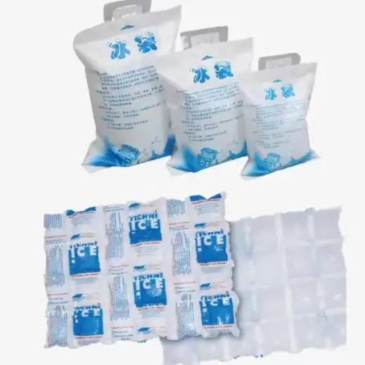 Poliacrilato de sódio SAP pequeno bloco de gelo não tecido Polímero Super Absorvente para bloco de gelo Gel