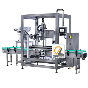 MTW Kozmetik Şampuan Deterjan Kapağı Otomatik Plastik Şişe Vidalı Takip Tipi Kapaklama Makinesi - Product Image 5