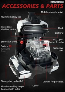 Base DE DATOS 2025 2M2 Magic Tank 2 Pro Máquina automática de corte de llaves Magic 2m2 Funciona en Android y teléfono Mejor que la fresa
