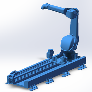 Sistema de pista deslizante de tierra robótica resistente personalizable de la automatización industrial - Product Image 1