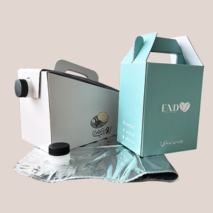 1L 2L 3L 4L 5L özel tek kullanımlık kahve içmek şarap çantası kutu dağıtıcı kahve almak için kutu - Product Image 3